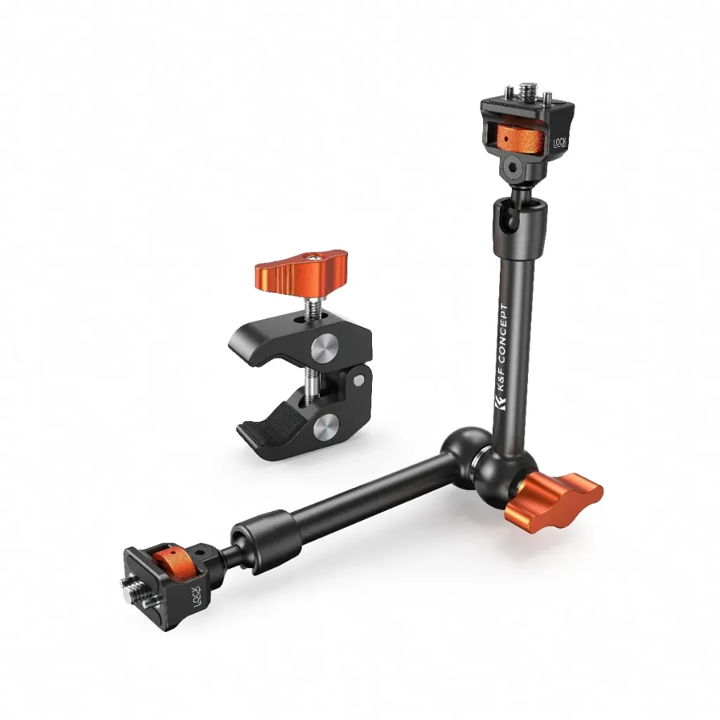 K&F Concept Braccio articolato con Morsetto Crab Clamp